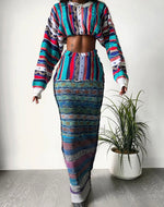 RC Abstract Coogi ‘Cozy’ Knit 2PC