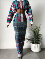 RC Abstract Coogi ‘Cozy’ Knit 2PC